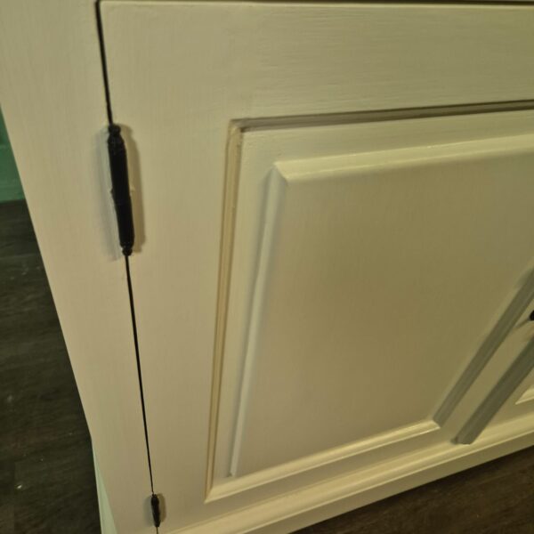 Vitrine Geschirrschrank Teakholz 2,00 m – Bild 6