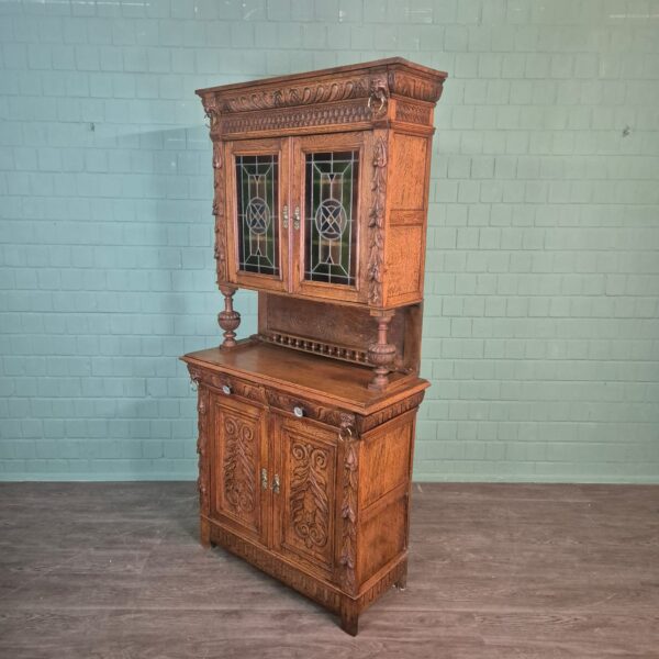 Buffetschrank Schrank Gründerzeit 1880 Eiche