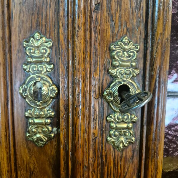 Buffetschrank Schrank Gründerzeit 1880 Eiche – Bild 9