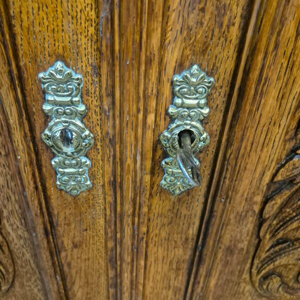 Buffetschrank Schrank Gründerzeit 1880 Eiche – Bild 14