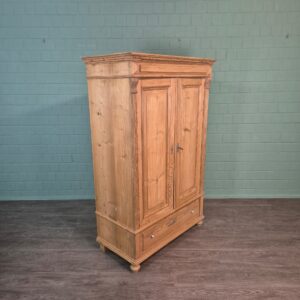 Schrank Kleiderschrank Jugendstil 1900 Kiefer