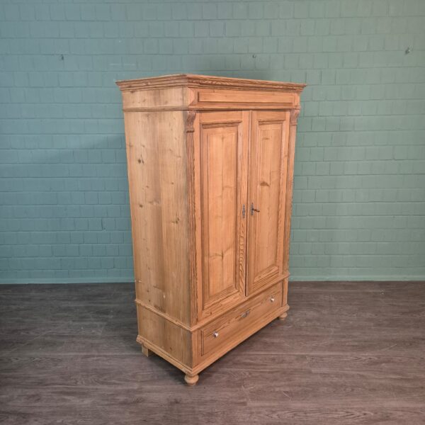Schrank Kleiderschrank Jugendstil 1900 Kiefer