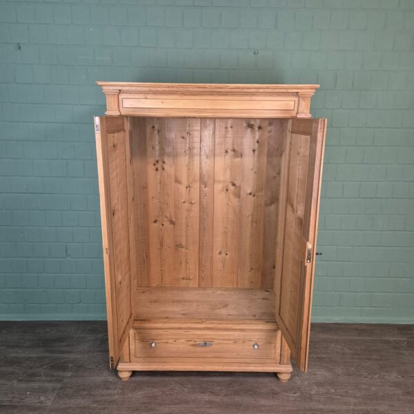 Schrank Kleiderschrank Jugendstil 1900 Kiefer – Bild 9