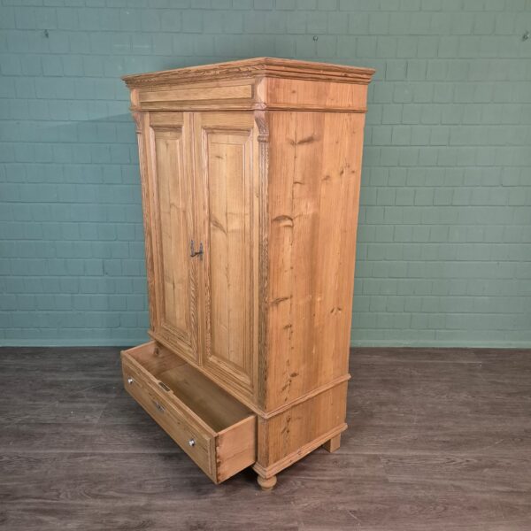Schrank Kleiderschrank Jugendstil 1900 Kiefer – Bild 12