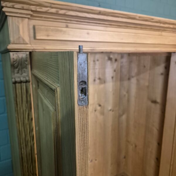 Schrank Kleiderschrank Jugendstil 1900 Kiefer – Bild 10