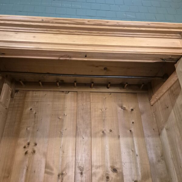 Schrank Kleiderschrank Jugendstil 1900 Kiefer – Bild 11