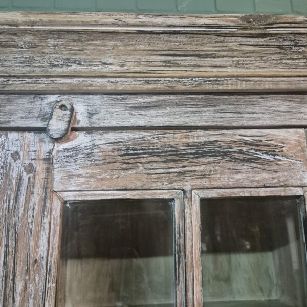 Vitrine Ladenschrank Massivholz 3,26 m – Bild 8