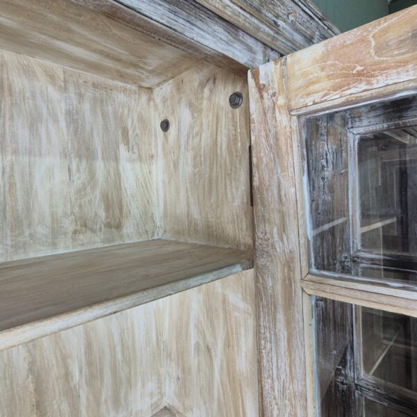 Vitrine Ladenschrank Massivholz 3,26 m – Bild 17