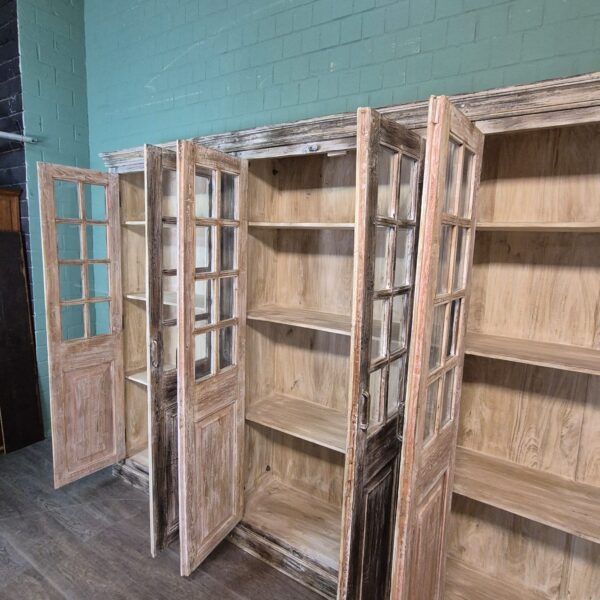 Vitrine Ladenschrank Massivholz 3,26 m – Bild 14