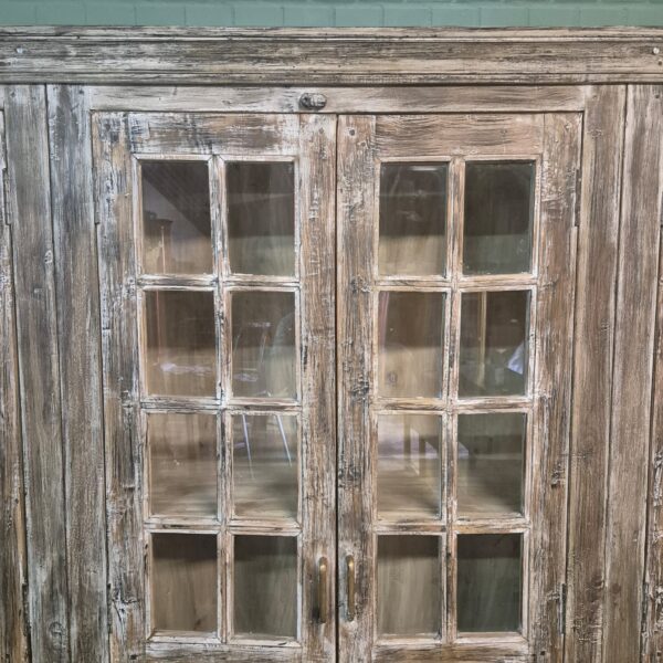 Vitrine Ladenschrank Massivholz 3,26 m – Bild 10
