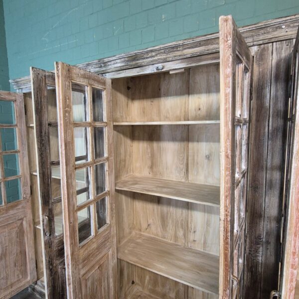 Vitrine Ladenschrank Massivholz 3,26 m – Bild 15