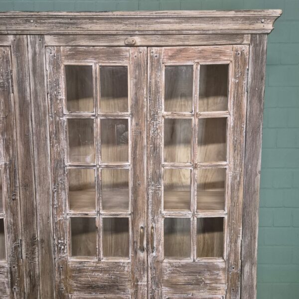 Vitrine Ladenschrank Massivholz 3,26 m – Bild 11