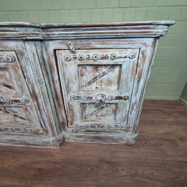 Sideboard Anrichte Teakholz 2,72 m – Bild 10