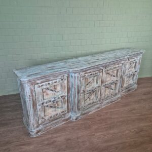 Sideboard Anrichte Teakholz 2,72 m