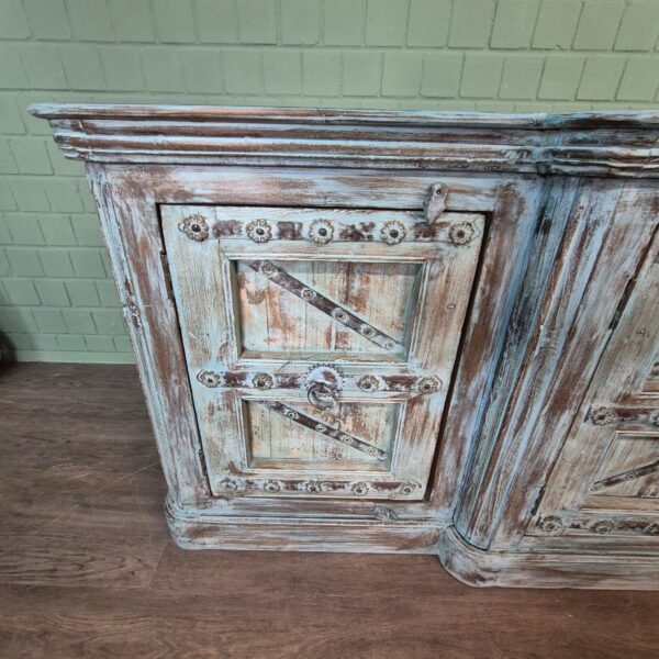 Sideboard Anrichte Teakholz 2,72 m – Bild 7