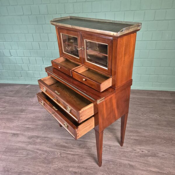 Damenschreibtisch Empire 1790 Mahagoni – Bild 15