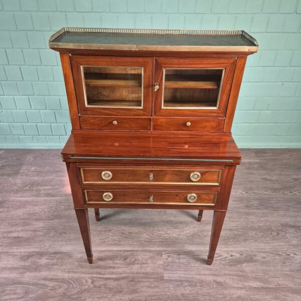 Damenschreibtisch Empire 1790 Mahagoni – Bild 3