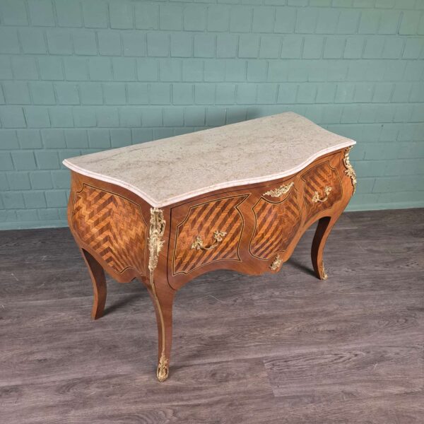 Kommode Neubarock Nussbaum 1,27 m