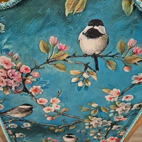 Barocksessel Sessel Barockstil Blau – Bild 11