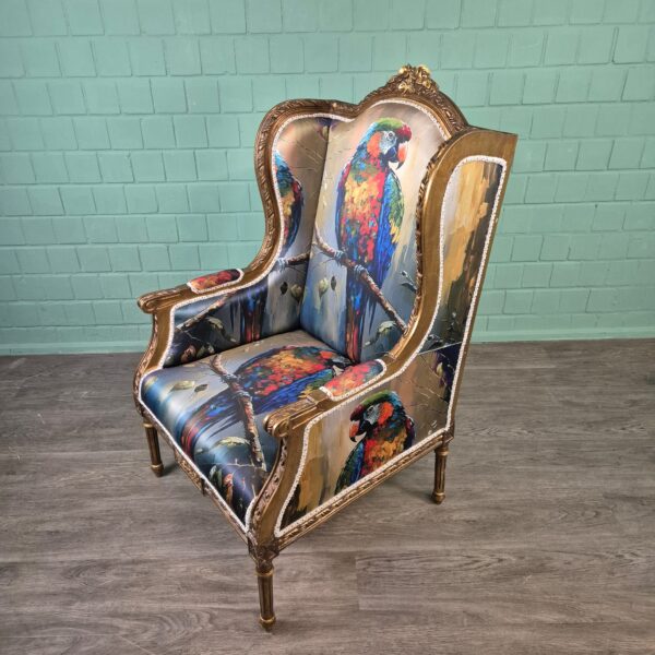Barocksessel Sessel Barockstil Ara – Bild 3