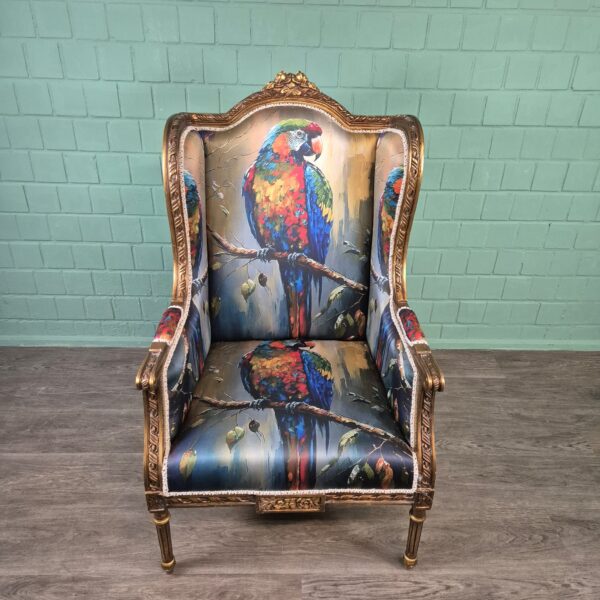 Barocksessel Sessel Barockstil Ara – Bild 6