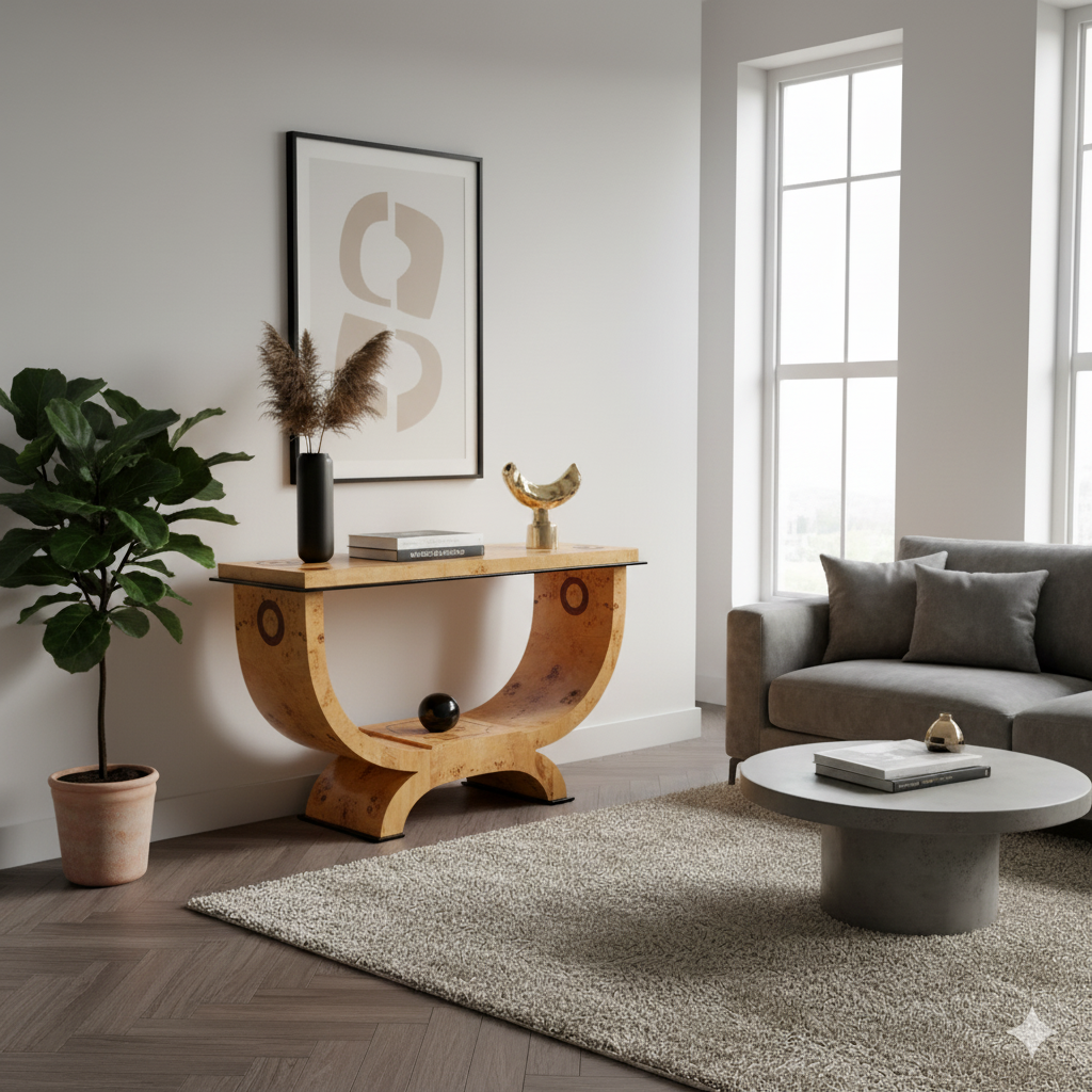 Wandtisch Sideboard Birke 1,22 m – Bild 2