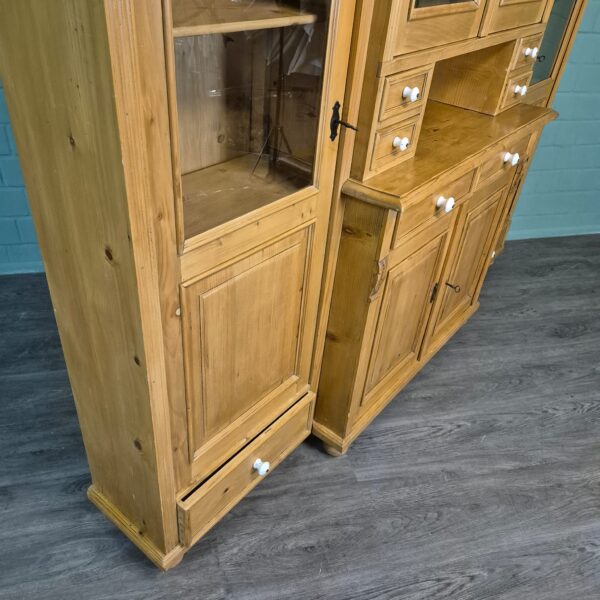 Buffetschrank Küchenschrank Schrank 2,23 m Kiefer – Bild 4