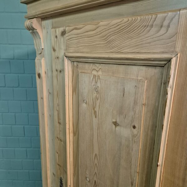 Schrank Kleiderschrank Gründerzeit 1880 Kiefer – Bild 6