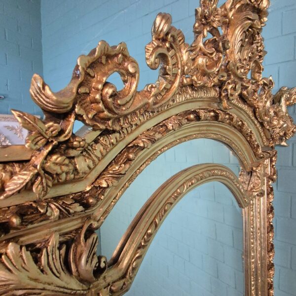 Spiegel Wandspiegel Barockstil Gold 1,36 m x 2,40 m – Bild 8