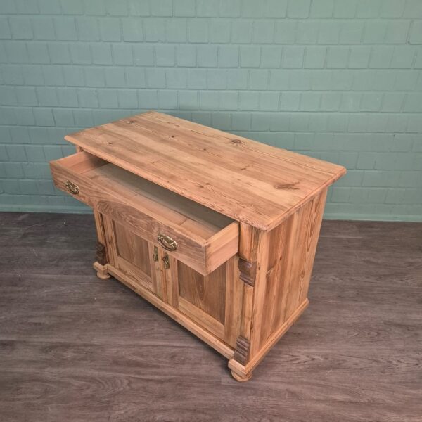 Anrichte Halbschrank Jugendstil 1900 Kiefer – Bild 7