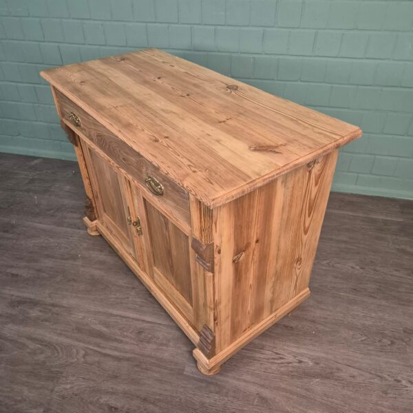 Anrichte Halbschrank Jugendstil 1900 Kiefer – Bild 4