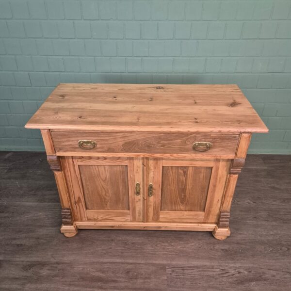 Anrichte Halbschrank Jugendstil 1900 Kiefer – Bild 2