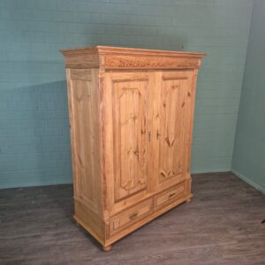 Schrank Kleiderschrank Jugendstil 1900 Kiefer