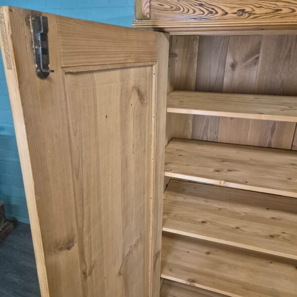 Schrank Kleiderschrank Jugendstil 1900 Kiefer – Bild 10