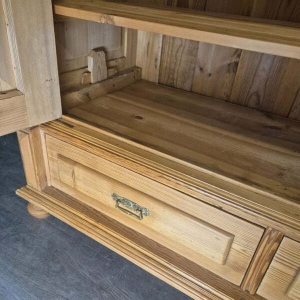 Schrank Kleiderschrank Jugendstil 1900 Kiefer – Bild 11