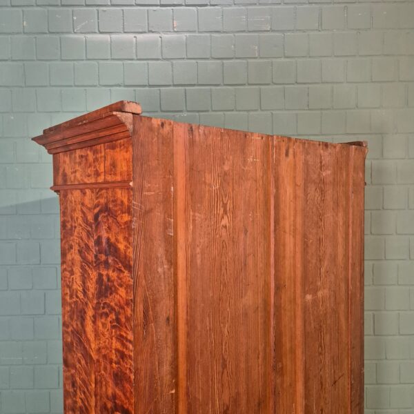 Vitrine Bücherschrank Gründerzeit 1880 Birke – Bild 16