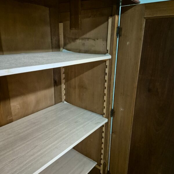 Kleiderschrank Schrank Gründerzeit 1880 Nussbaum – Bild 15