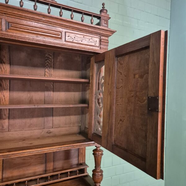 Buffetschrank Schrank Gründerzeit 1880 Eiche – Bild 16