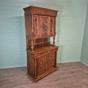 Buffetschrank Schrank Gründerzeit 1880 Eiche