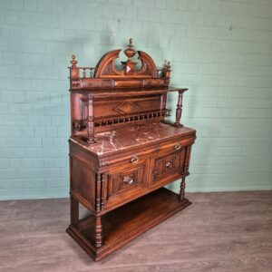 Kredenz Buffetschrank Gründerzeit 1880 Eiche