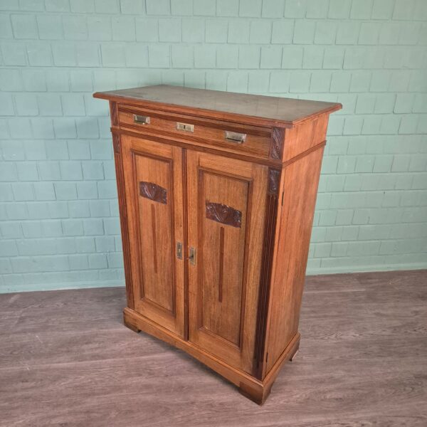 Vertiko Jugendstil 1910 Nussbaum – Bild 3