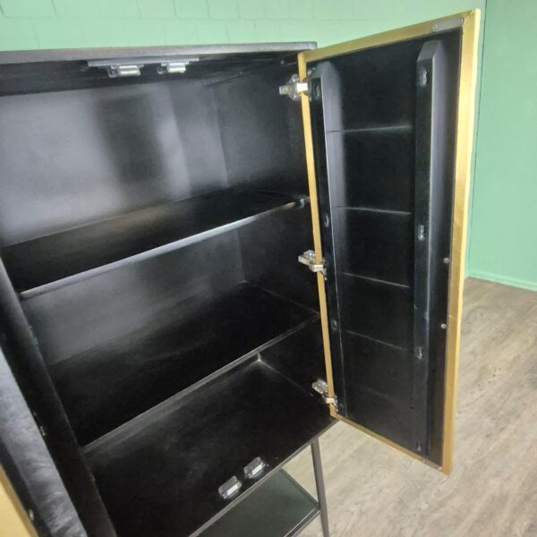 Schrank My Sons Gold-Schwarz Massivholz 0,70 m – Bild 13