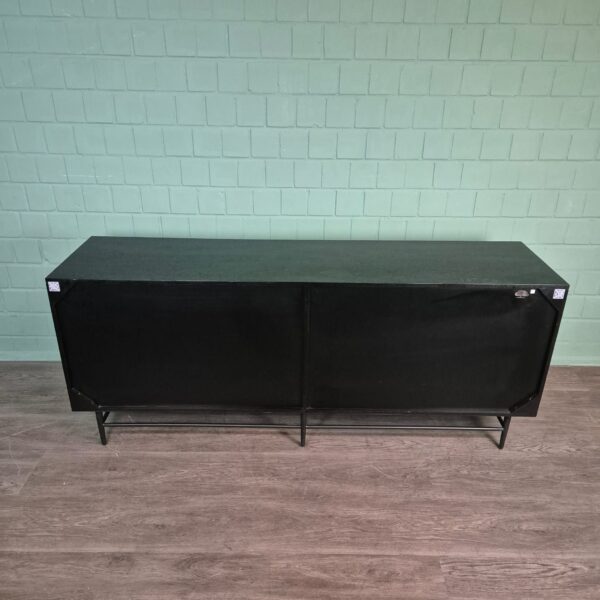 Anrichte Sideboard My Sons Gold-Schwarz Massivholz 1,80 m – Bild 13