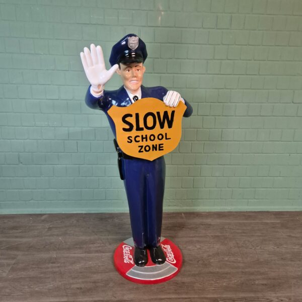 Aufsteller Polizist Polyester 1,70 m – Bild 3