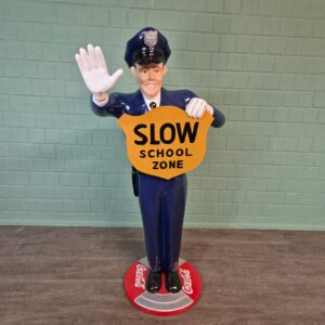 Aufsteller Polizist Polyester 1,70 m