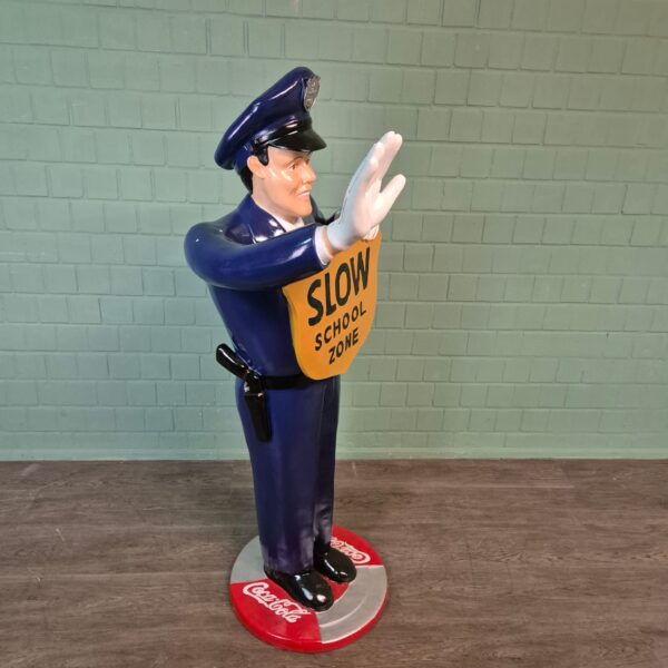 Aufsteller Polizist Polyester 1,70 m – Bild 2