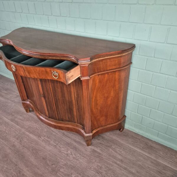Klappkommode Schmuckkommode Biedermeier 1850 Mahagoni – Bild 16