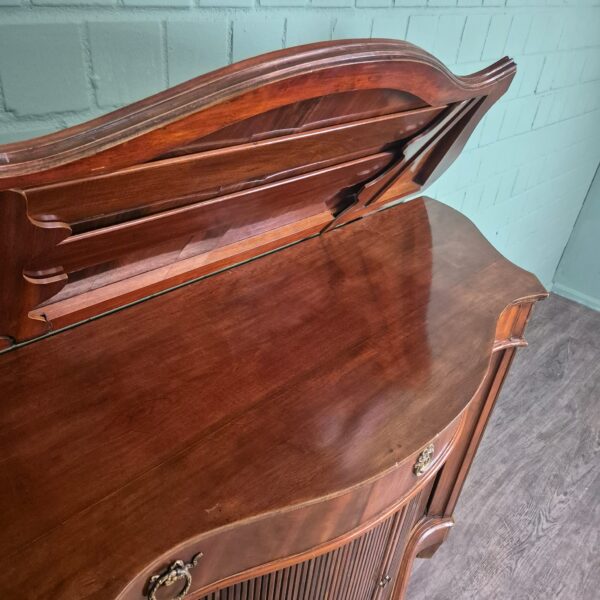 Klappkommode Schmuckkommode Biedermeier 1850 Mahagoni – Bild 12