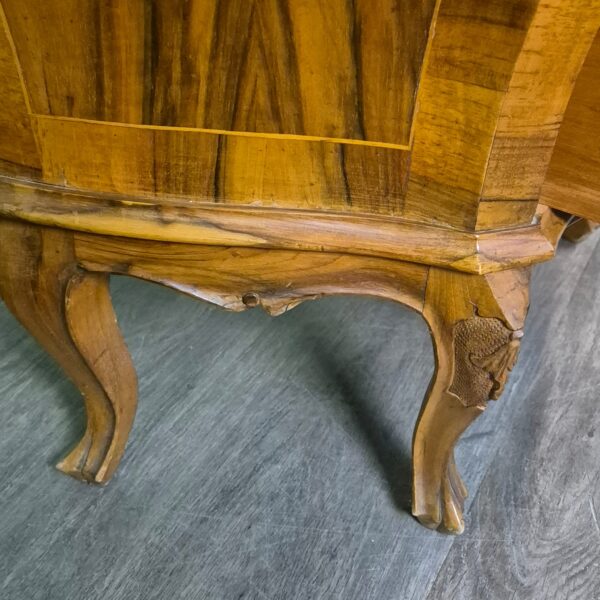 Kommode Neubarock Nussbaum 0,80 m – Bild 7
