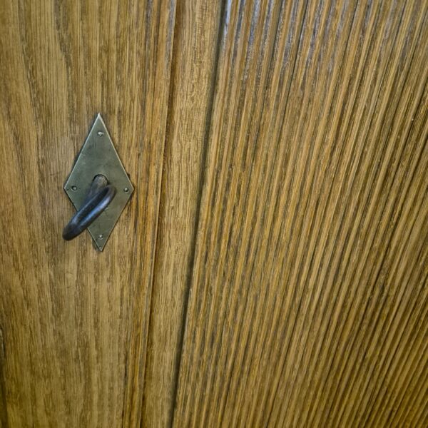 Kleiderschrank Schrank Biedermeier 1800 Eiche – Bild 12